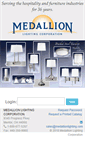 Mobile Screenshot of medallionlighting.com